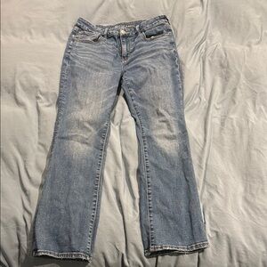 American Eagle Outfitters Blue Flare Wide Leg Jeans